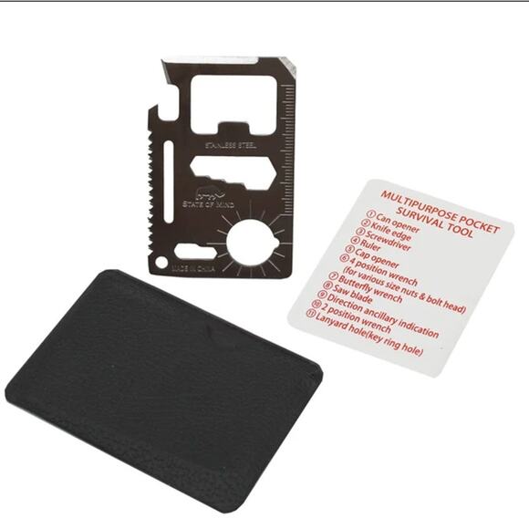 Multi-Purpose Pocket Survival Tool Key - Picture 2 of 2